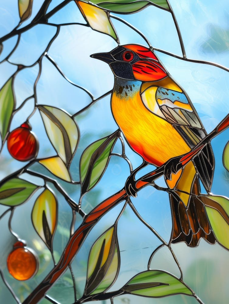 Bird On A Branch 12