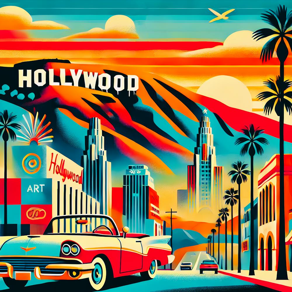 Los Angeles Hollywood Dreamscape