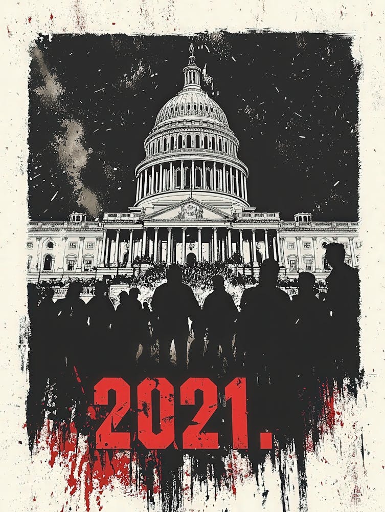 Aihrgdesign Ein markantes politisches Poster, das die USA einfängt 6
