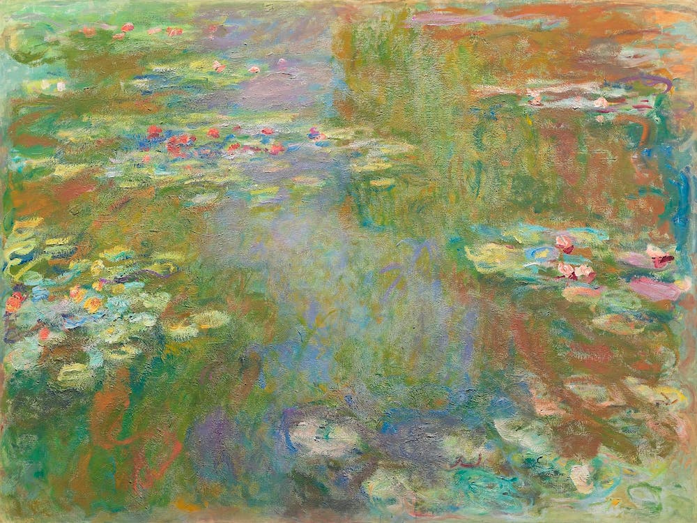 Water Lily Pond (1917–1919), Claude Monet