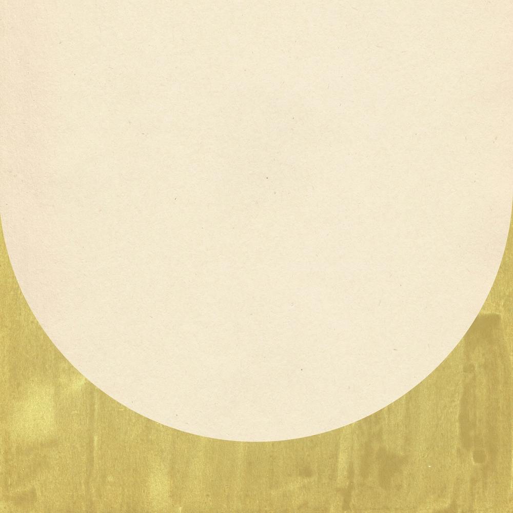 Minimalist pastel green shape
