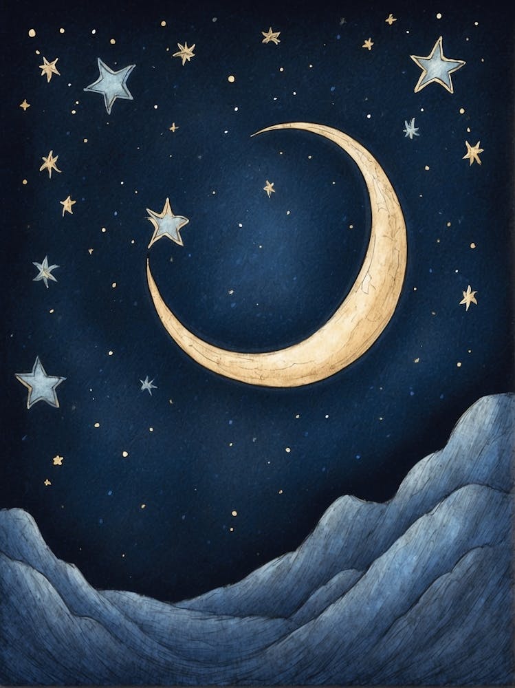 Moon And Stars