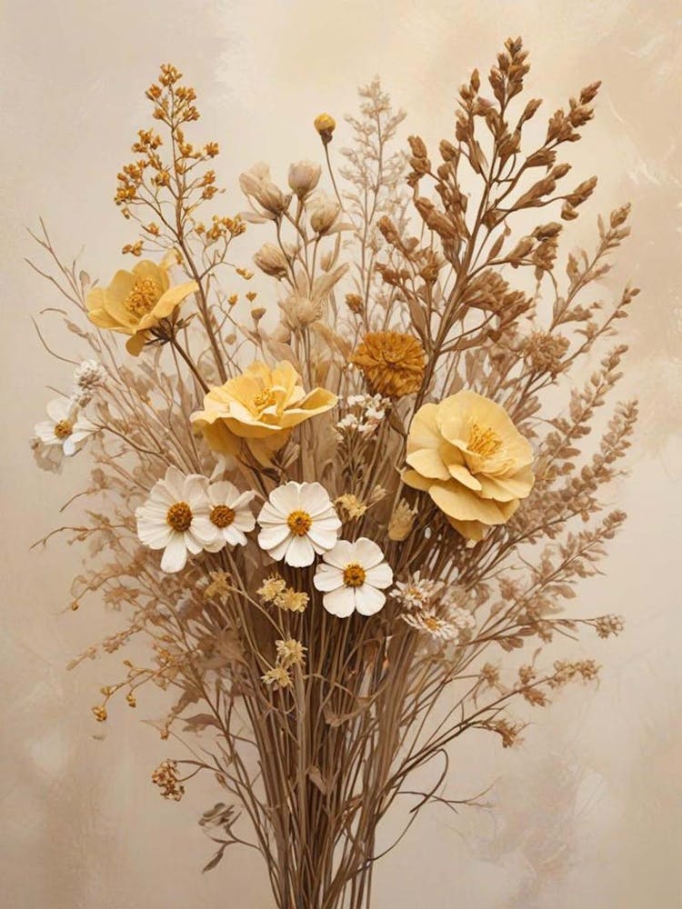 Fleurs Sechees, Dried Flowers Exhibition Poster 23 (10)