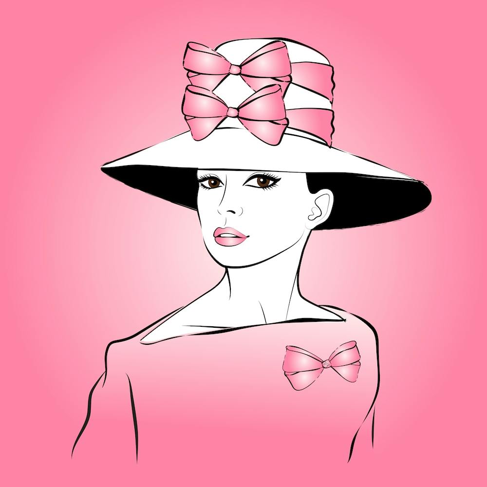 Elegant Audrey Hepburn Portrait