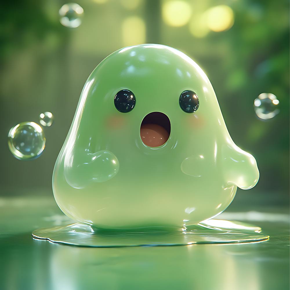 Funny Bouncing Slime Creature 10