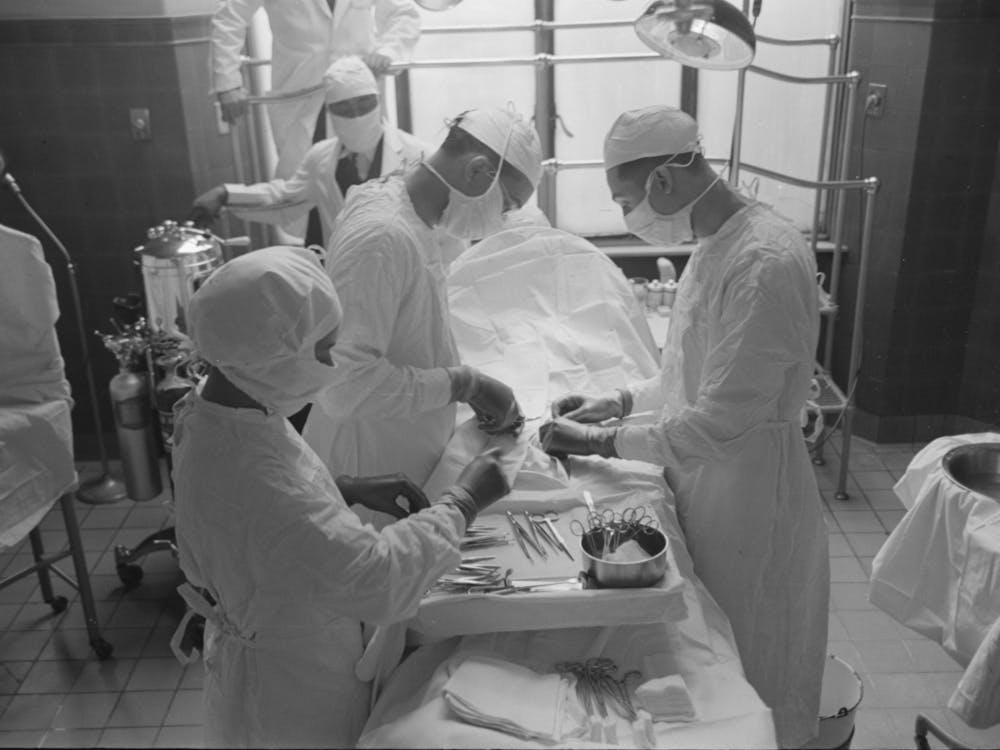 Operation At Provident Hospital, Chicago, Illinois By Russell Lee 1