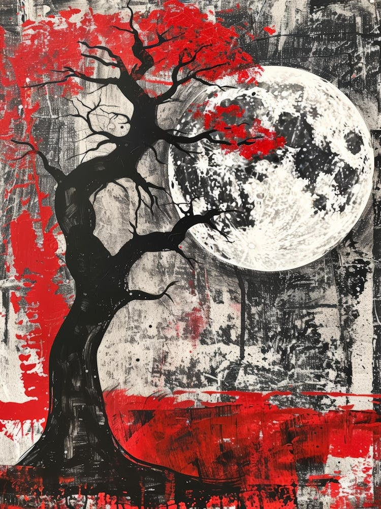 Tree In The Moonlight 3