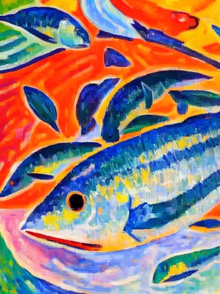 Lanternshark Matisse Inspired