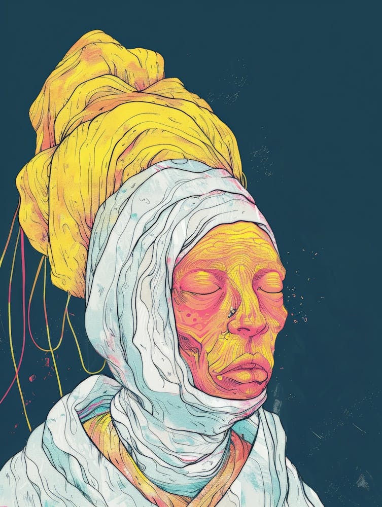 Woman With A Head Scarf