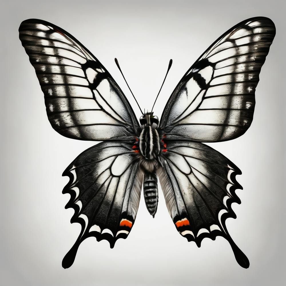 Ein Schmetterling 0