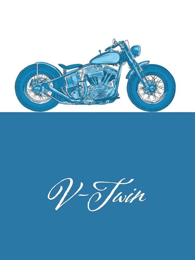 Motorbike Harley V Twin