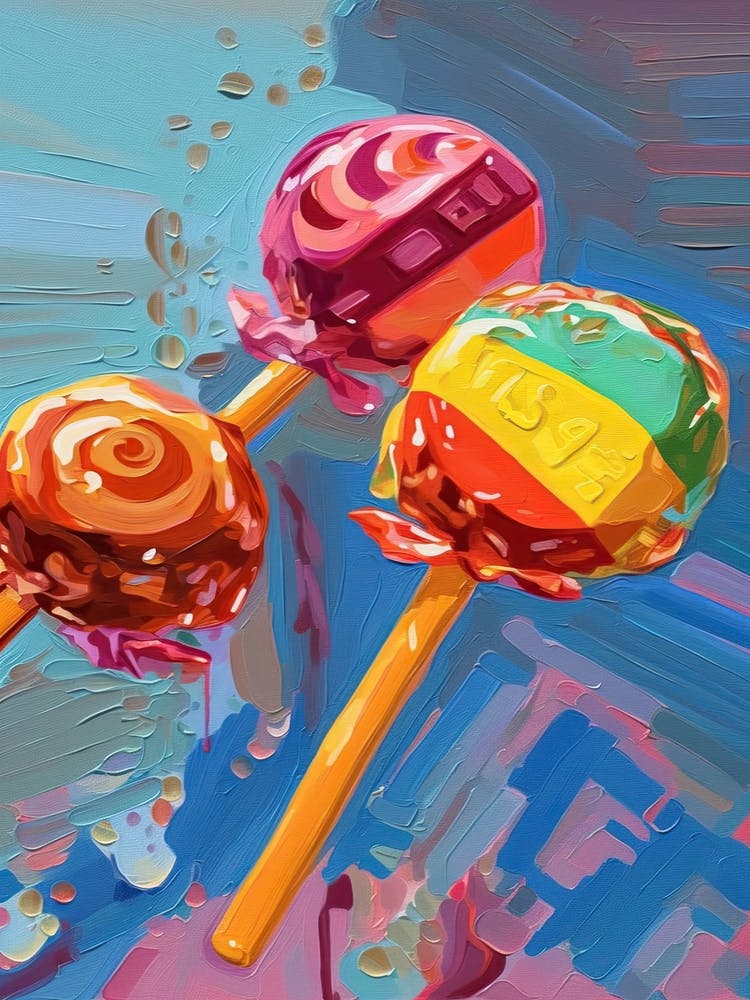 Candies Oil Painting 2