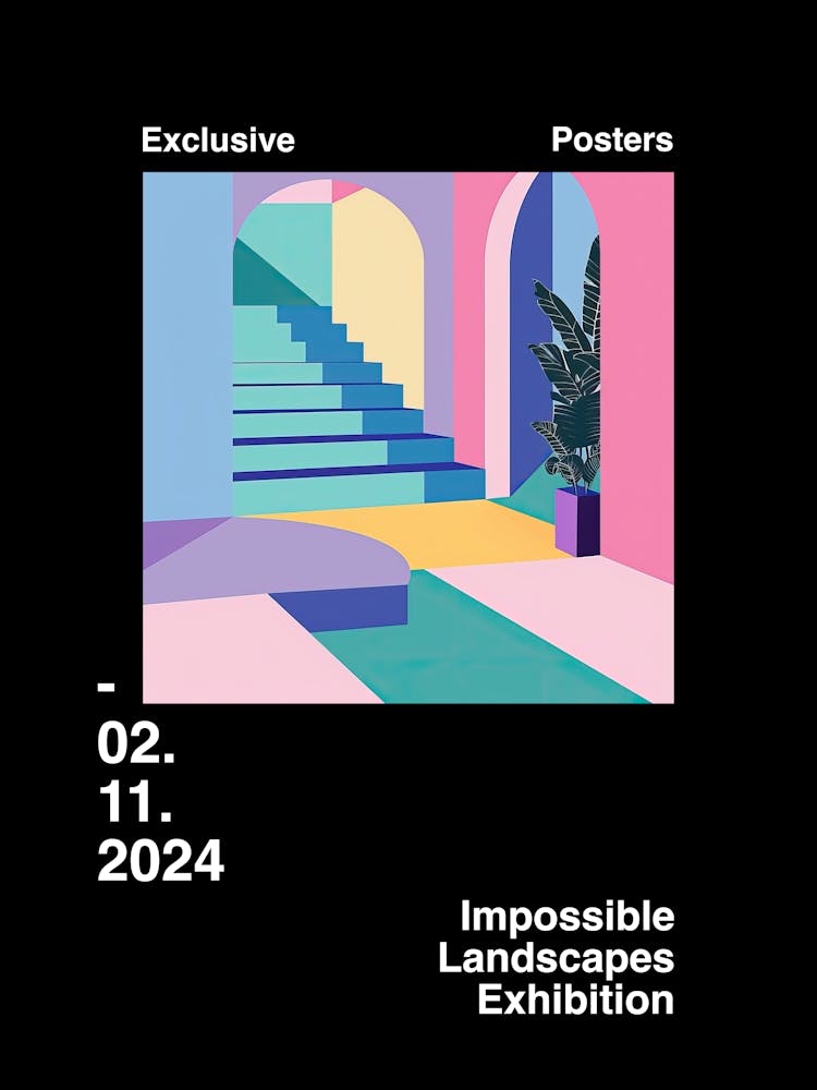 Impossible Landscapes Exhibition Archive Poster 5