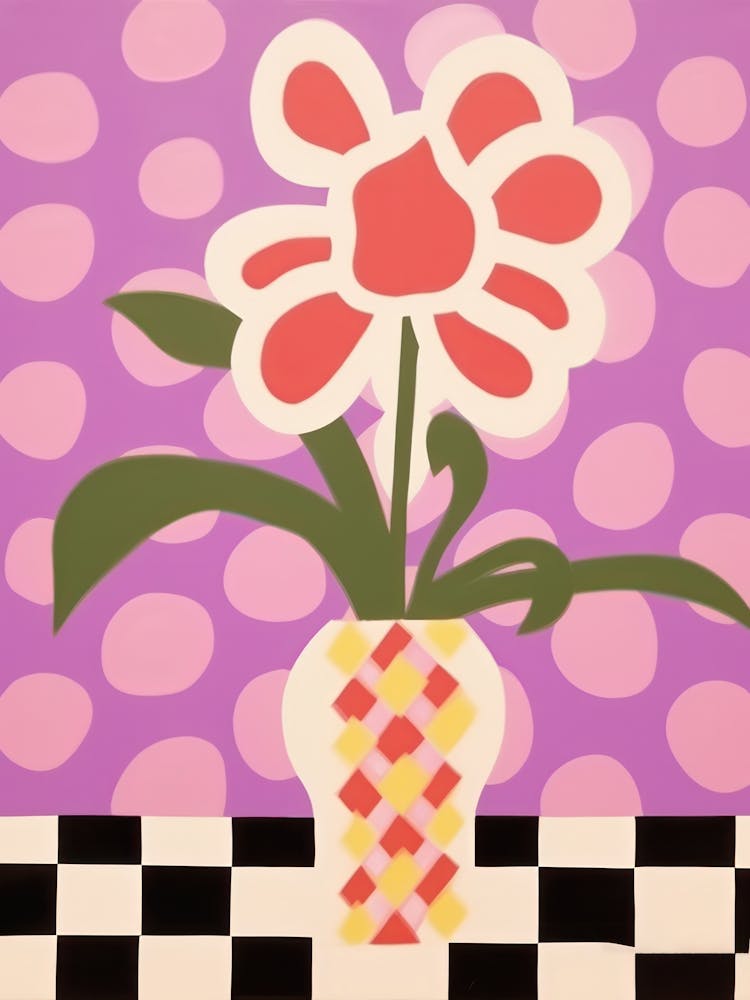 Orchids Flower Vase 8