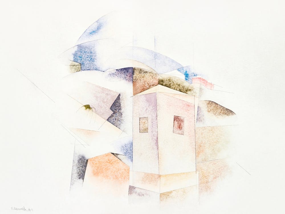 Bermuda No. 4 (1917), Charles Demuth