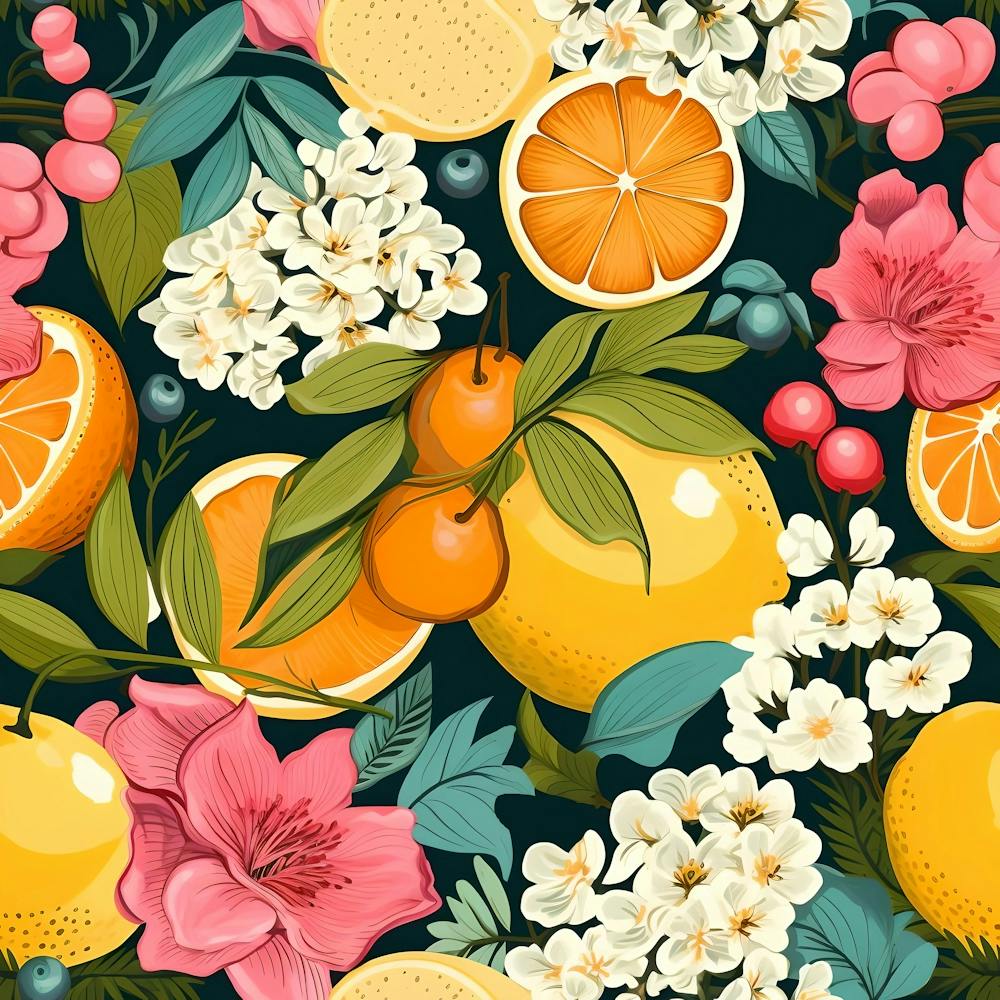 Fruits And Flowers