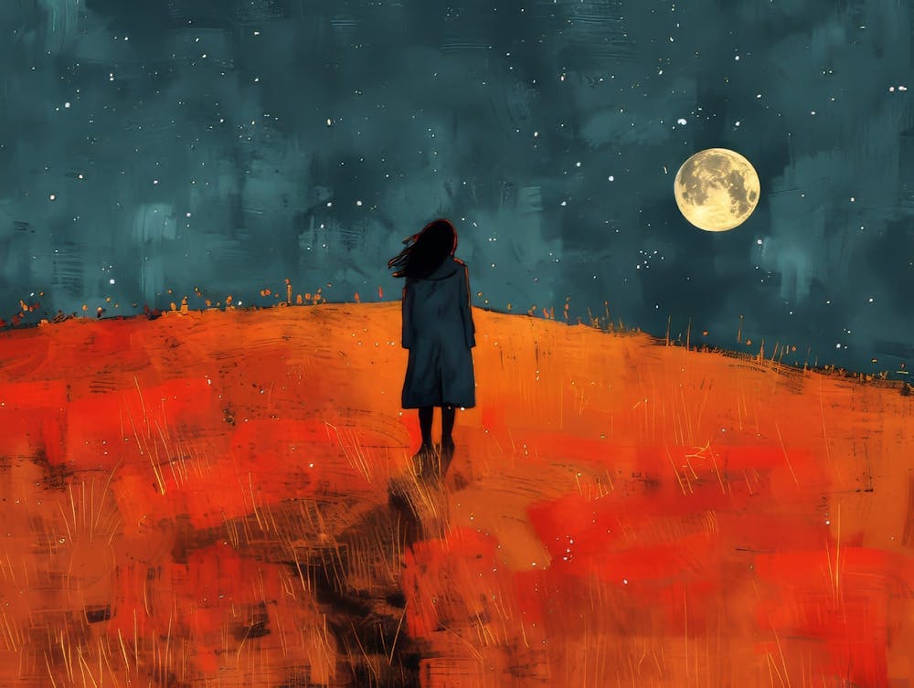 Girl In A Field