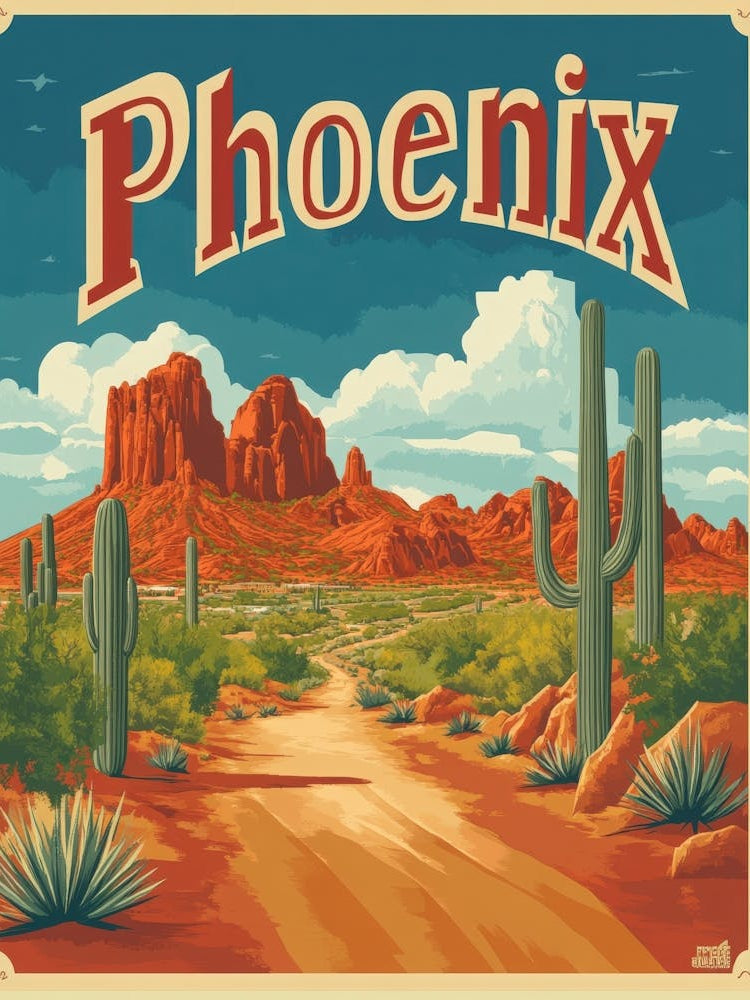 Aihrgdesign A Retro Travel Poster For Phoenix Featuring Papag 5ce4f409 C960 4a72 97ad 98637550d797 2