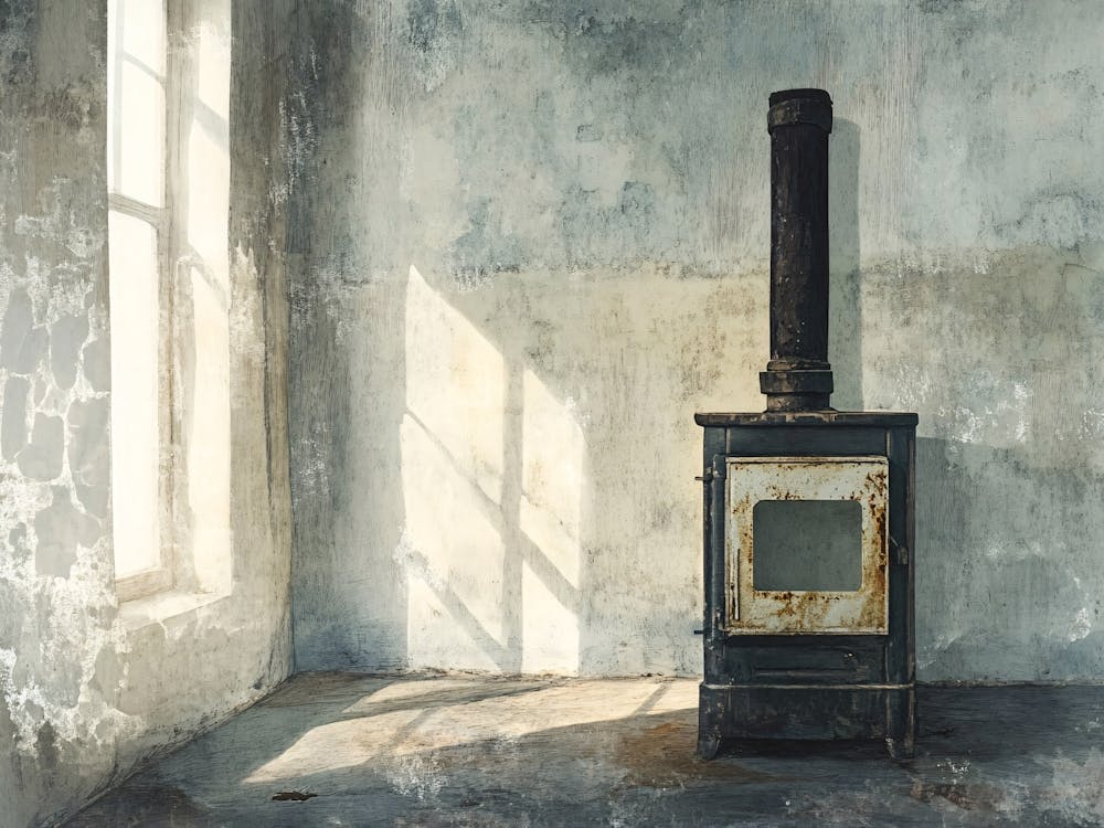 Stove In A Room 1