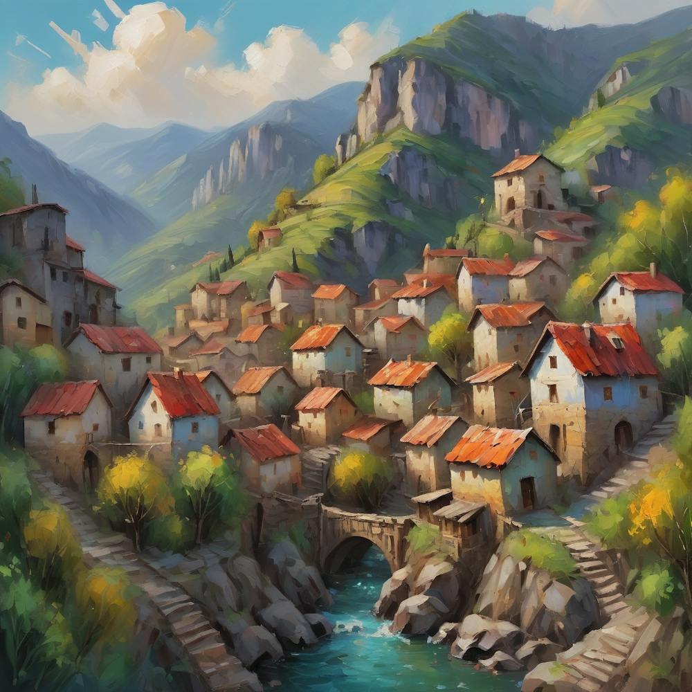 Beautiful village
