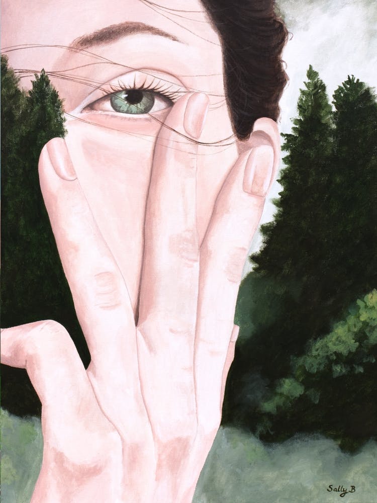 Woman With Healing Nature