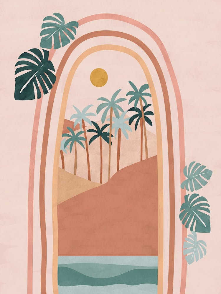 Palmiers de Plage Bohème