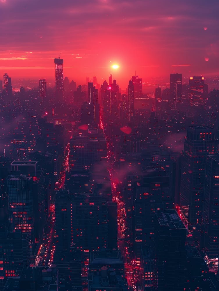 Pixten Simple Minimalistic Cityscape Wallpaper Chaos 45 Ar