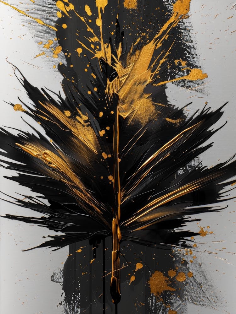 Feather Splatter