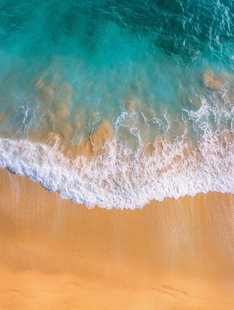 Aerial View Of A Beach 132