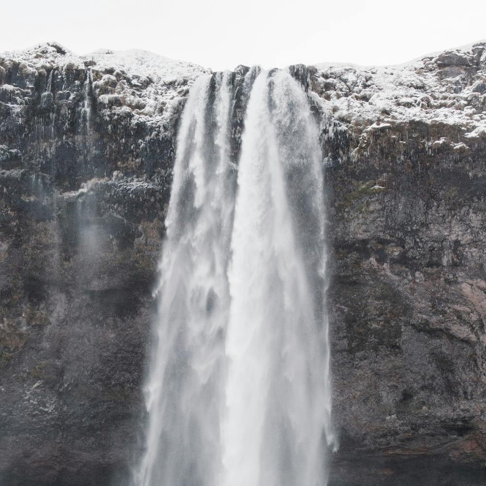 Seljalandsfoss Waterfall In Iceland