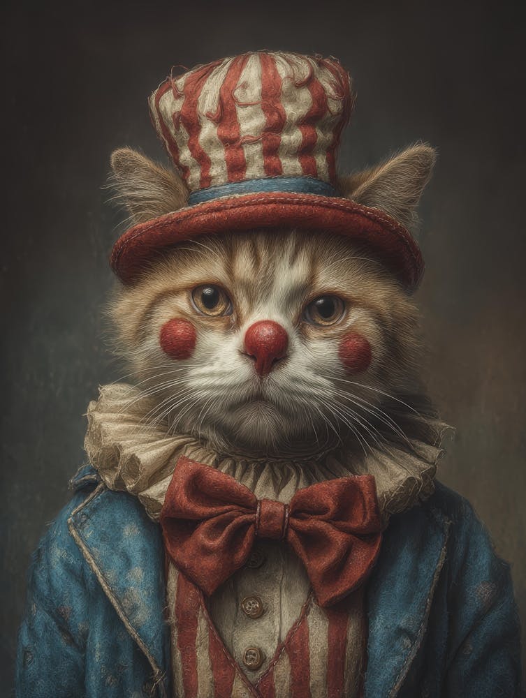 Clown Cat 2