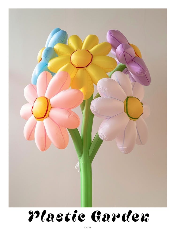 Dreamy Inflatable Flowers Poster Daisy 5
