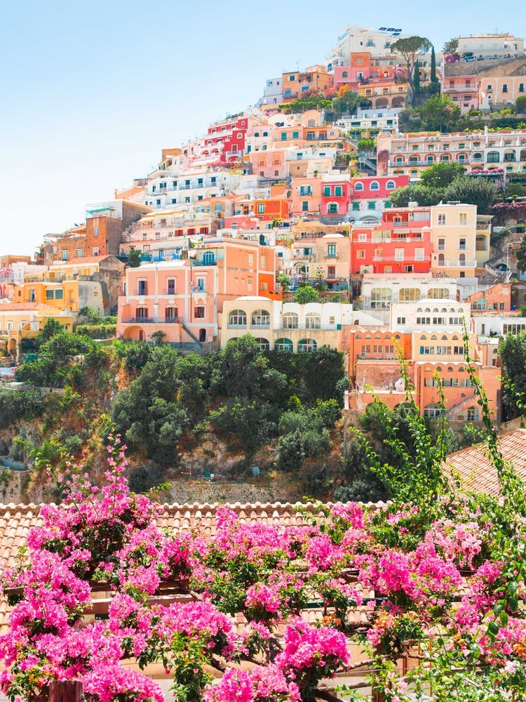 Positano Pastel Town