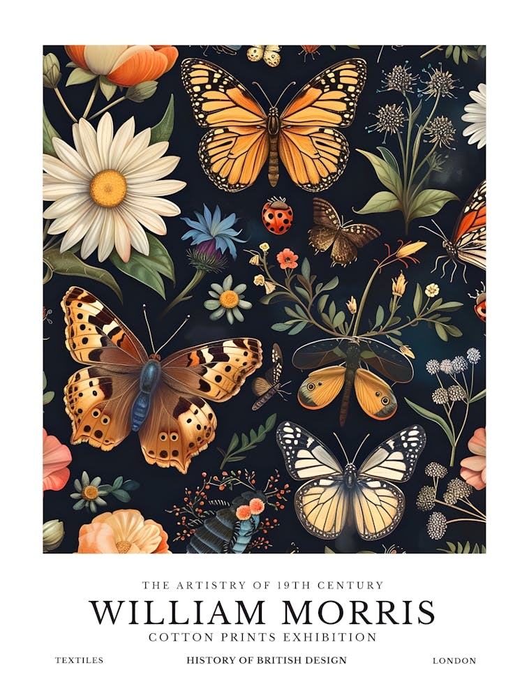 William Morris - Butterfly 1