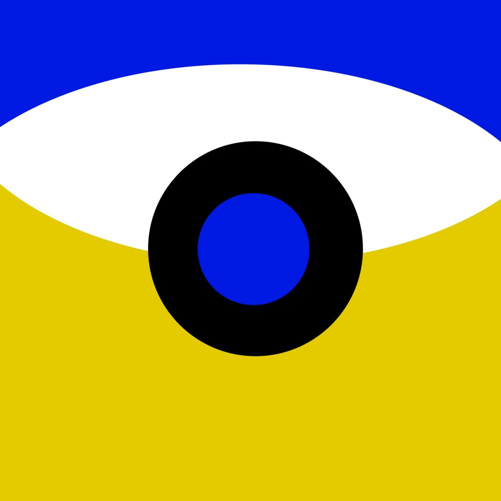 Blue And Yellow Abstract Painting