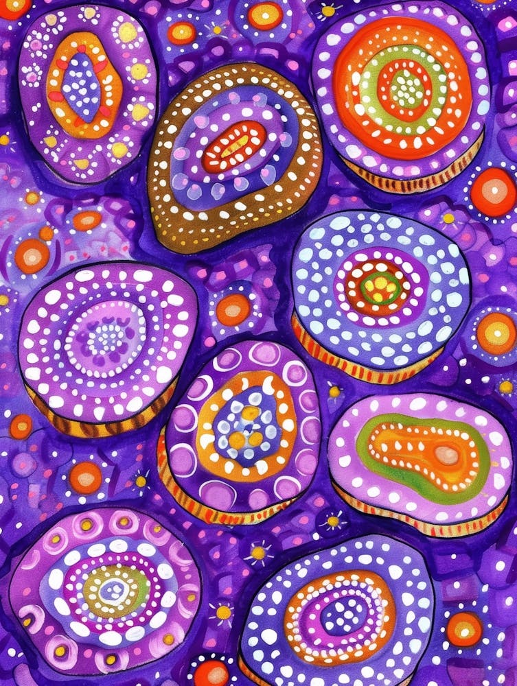 Purple Circles 1