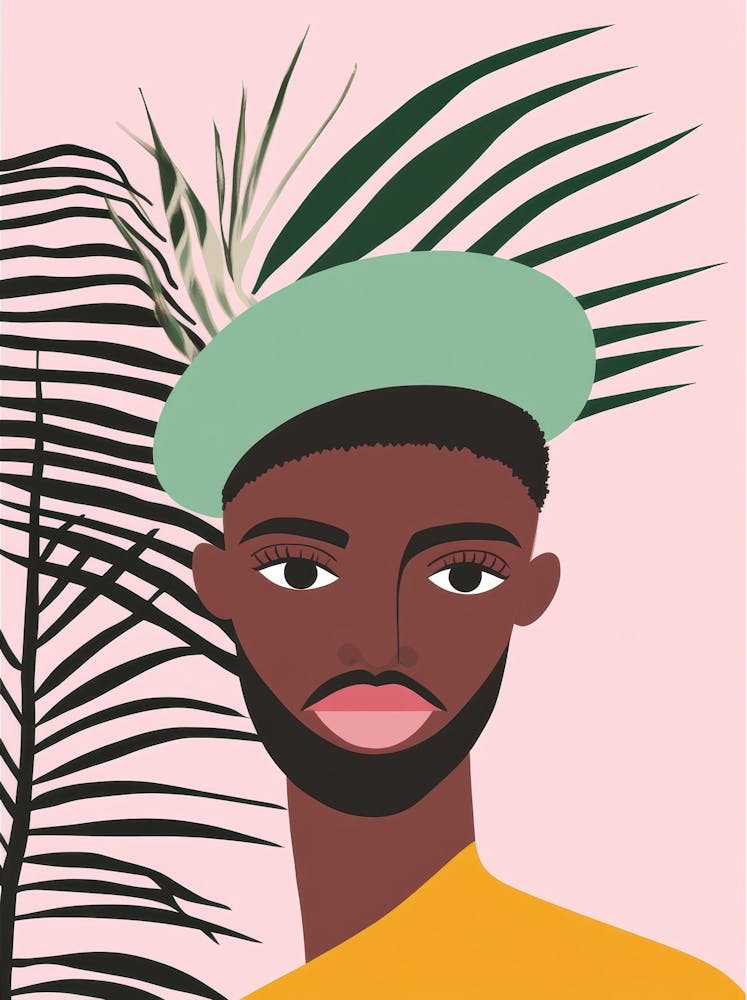 African Man With A Hat