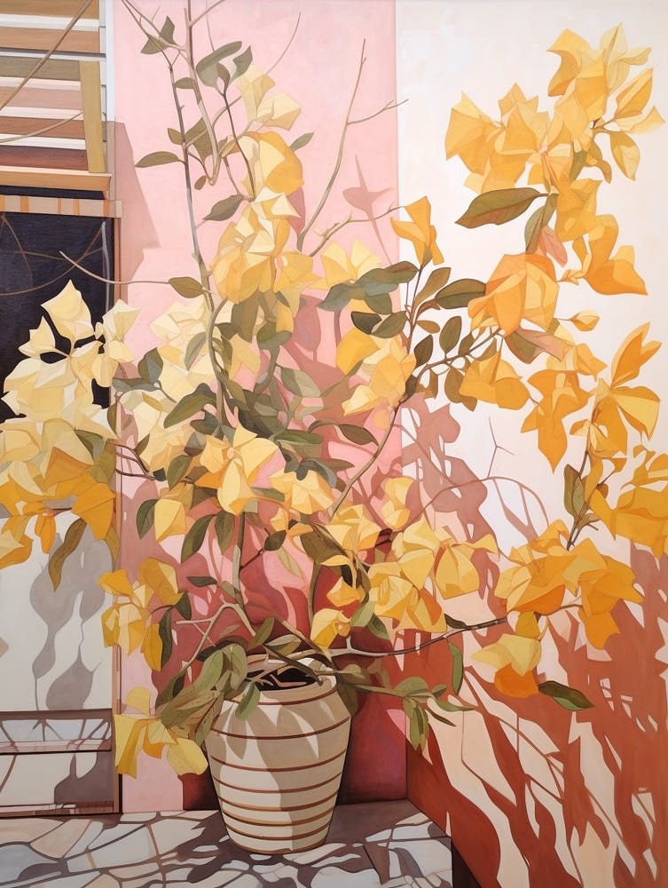 Bougainvillea 3 Flower Painting