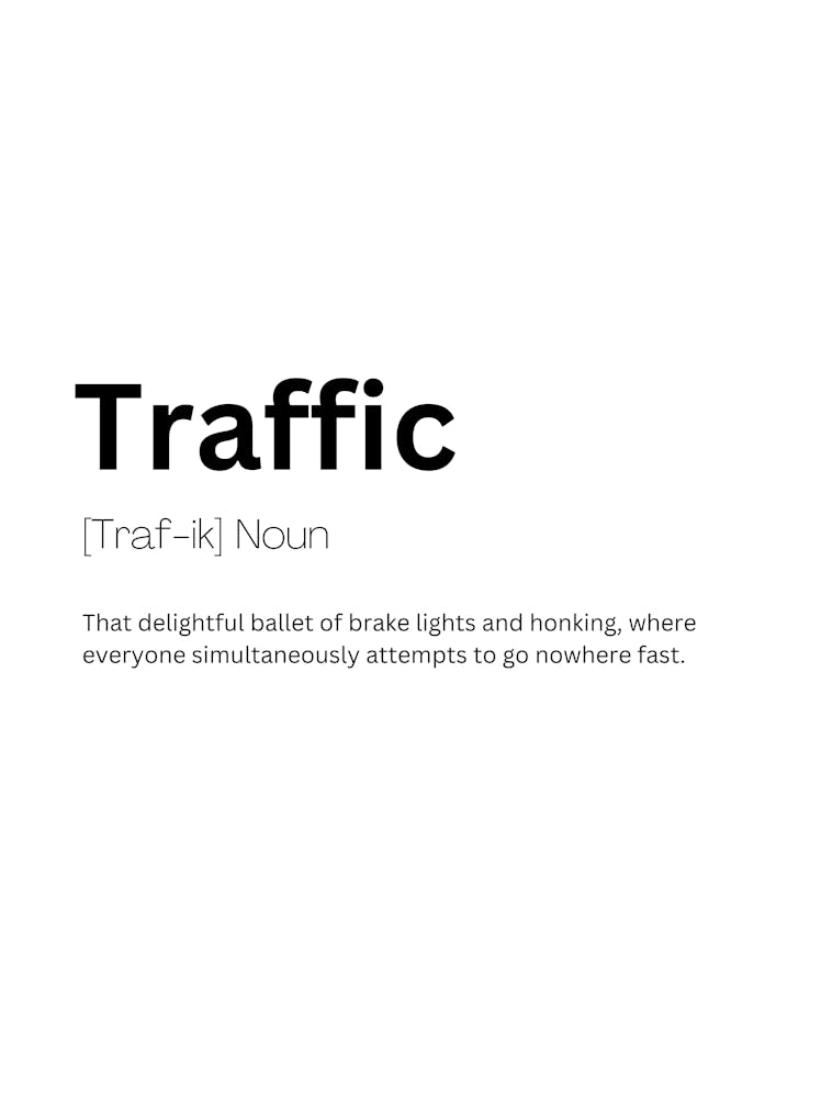 Traffic Definition Meaning