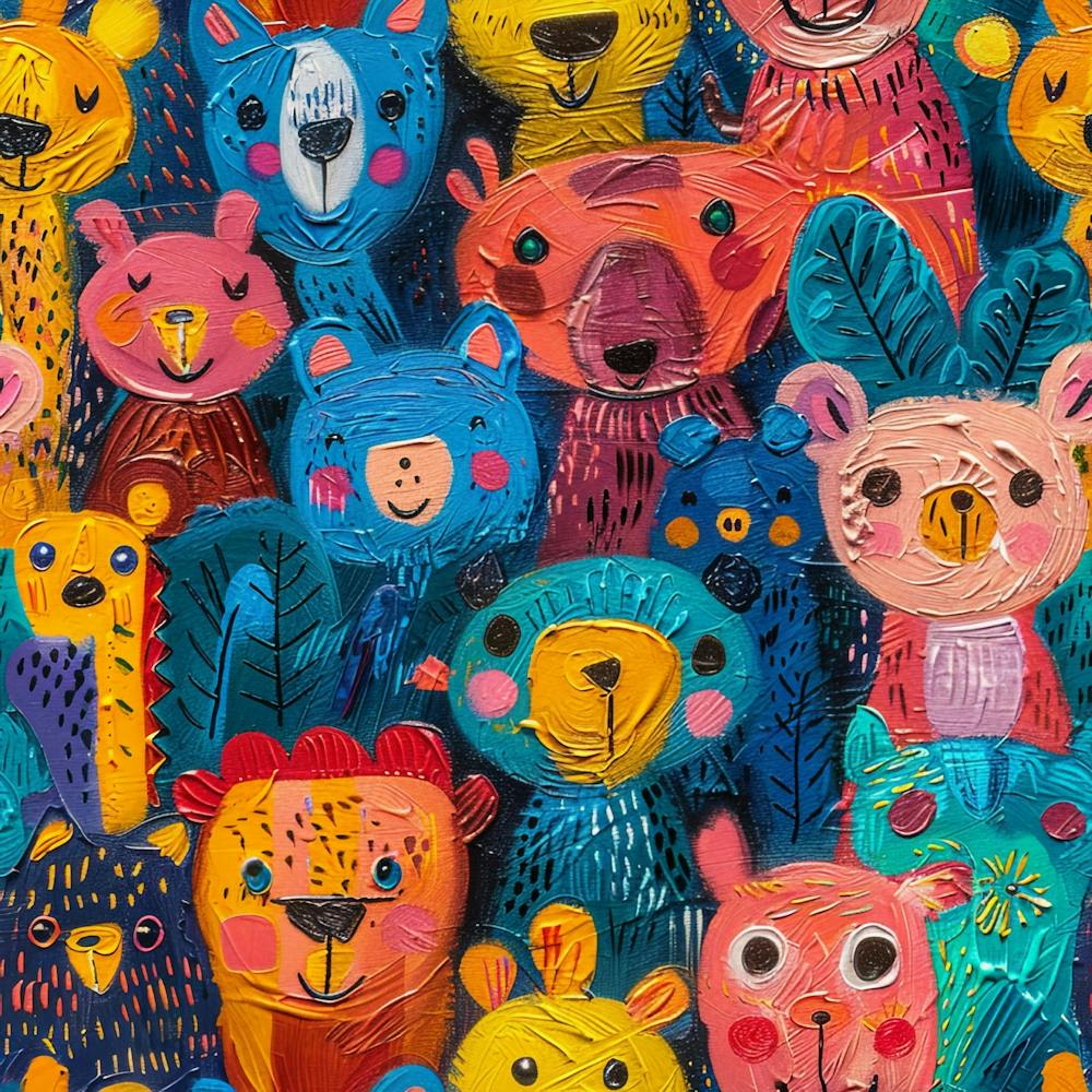 Bears In The Forest