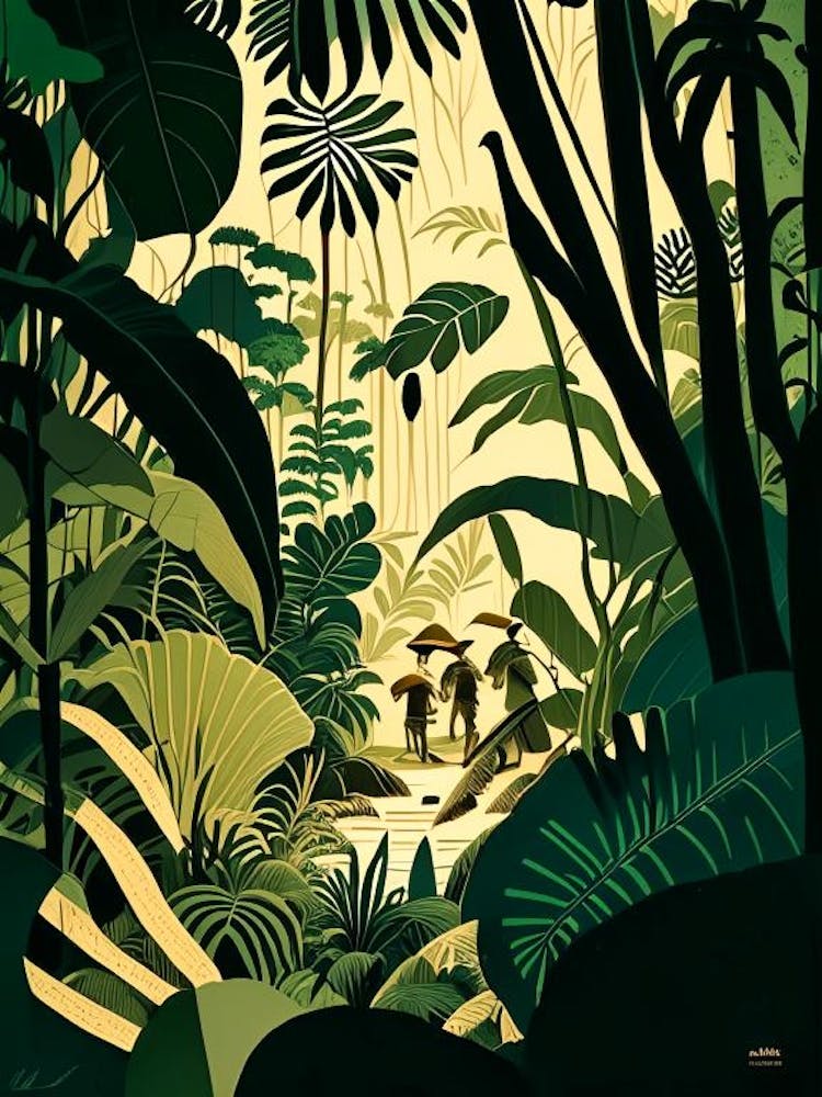 Jungle Adventures 2 Rousseau Inspired