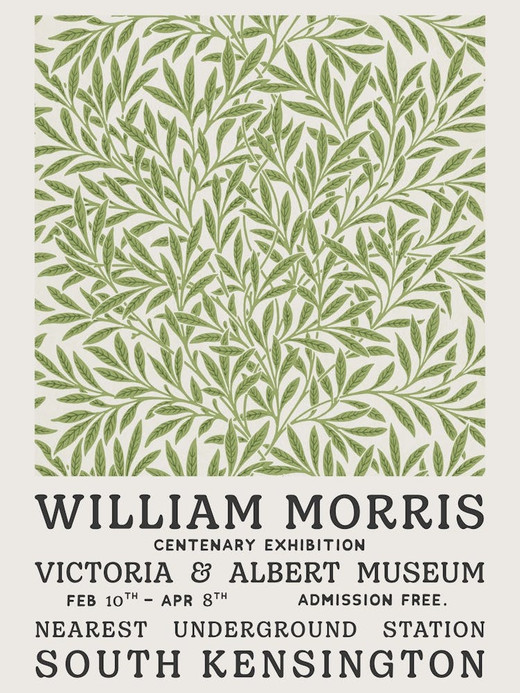 William Morris Green Vines