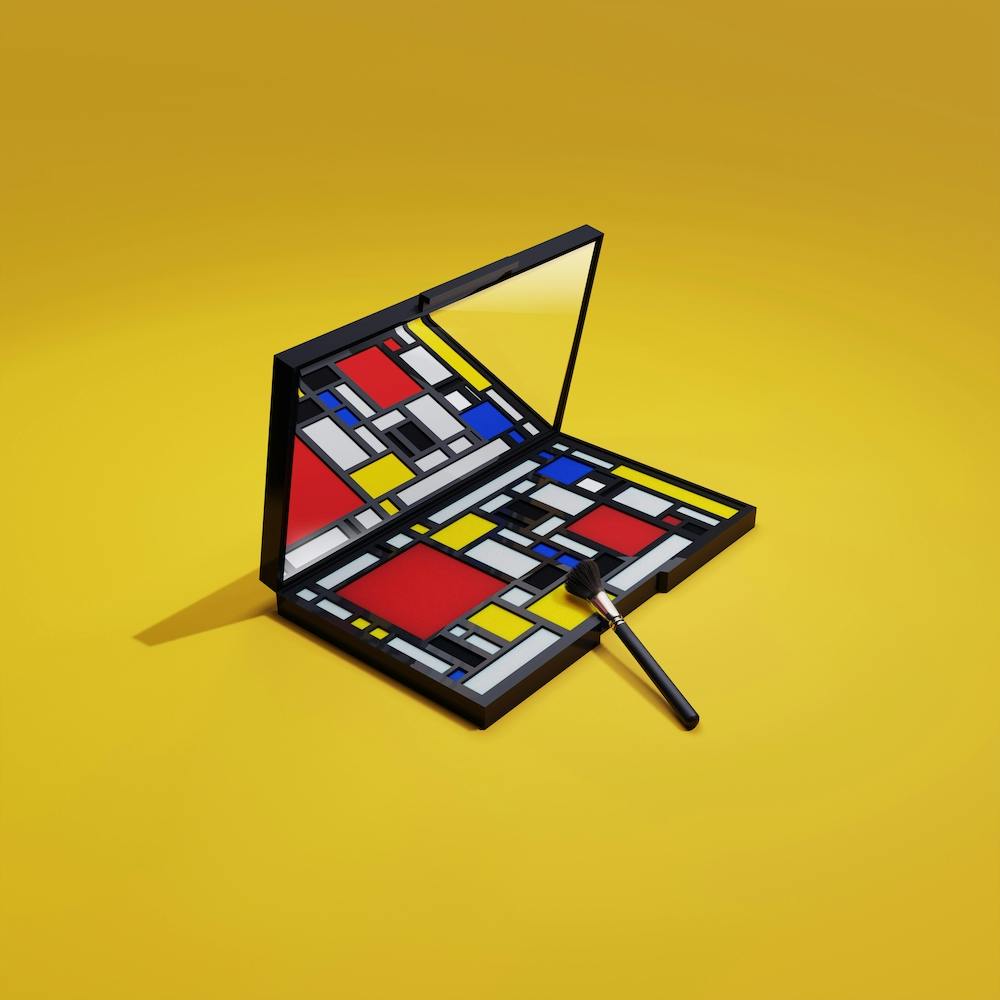 Mondrians Makeup Square