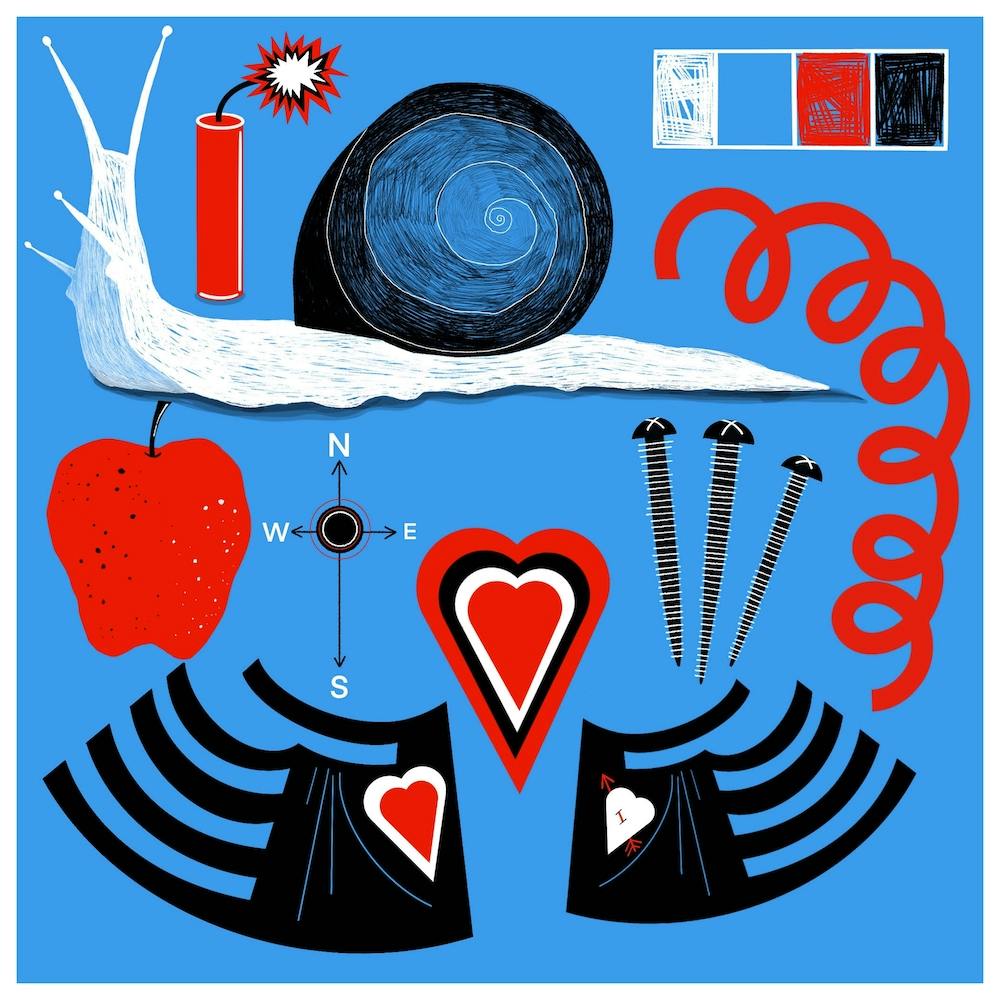 Snail Trail Mail Tail Nail Square