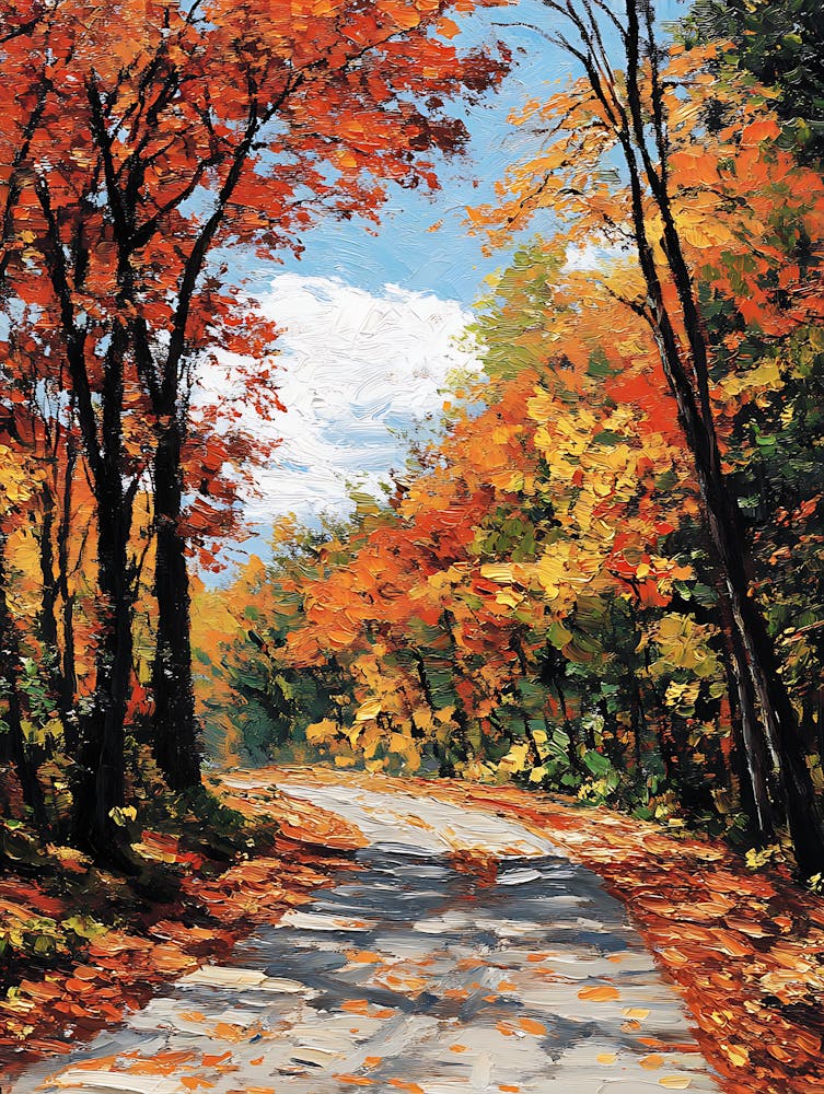 Beautiful Autumn Painting 18