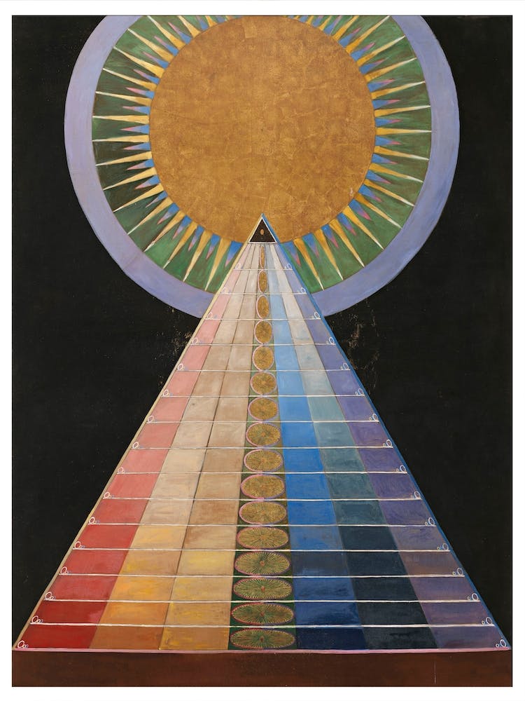 Group X, No 1, Altarpiece, Hilma Af Klint