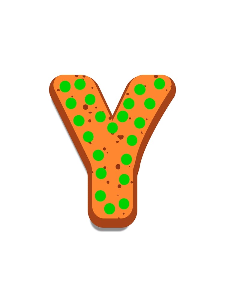 Gingerbread Christmas Letters Living Room Holiday Display White 25