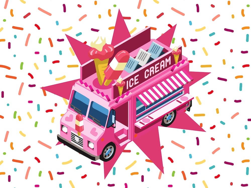 Impression Camion de Glaces