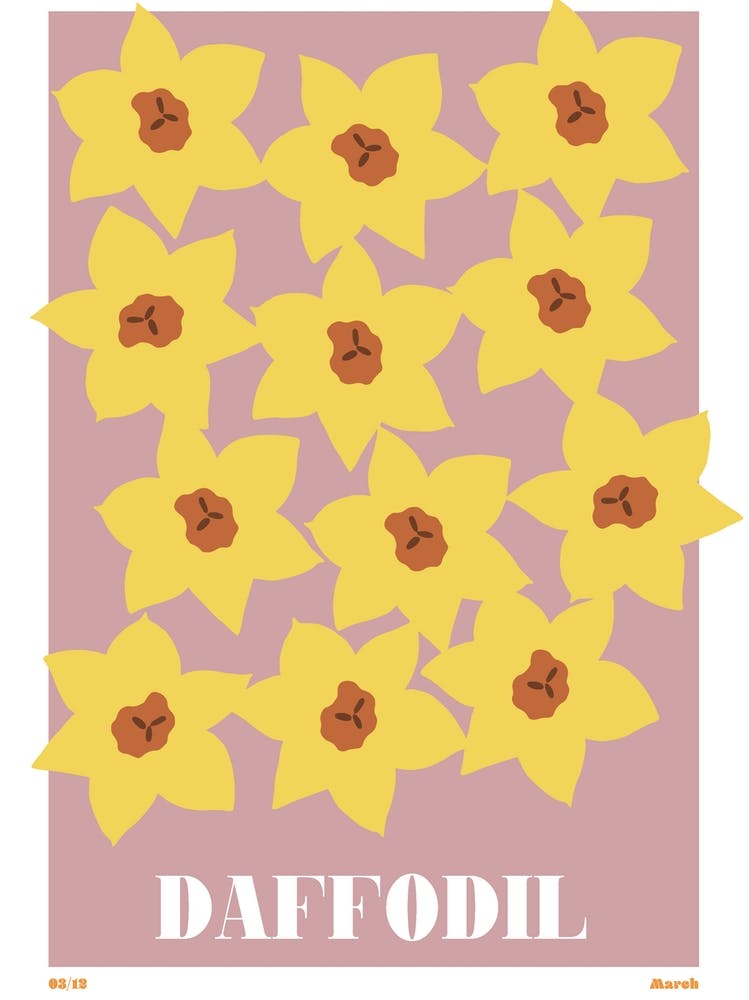 March Birth Month Flower