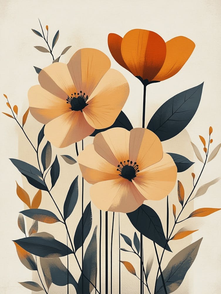 Poppies Canvas Print 6